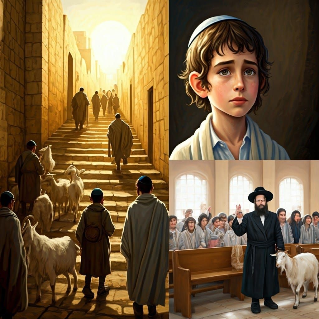 Ancient and Modern Scenes of Sacrificial Rituals in Jerusale...