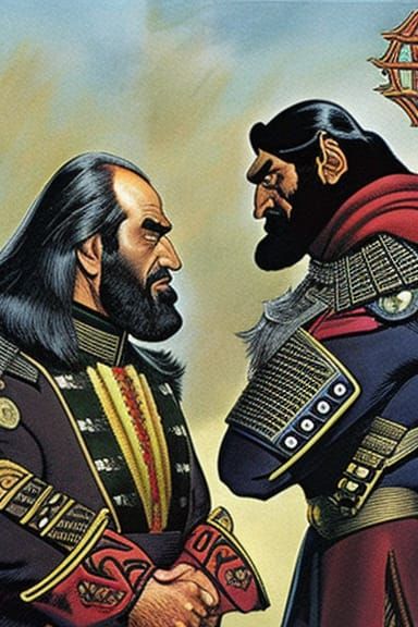 "I'm a Klingon" "No You're Not" "Yes, I am"