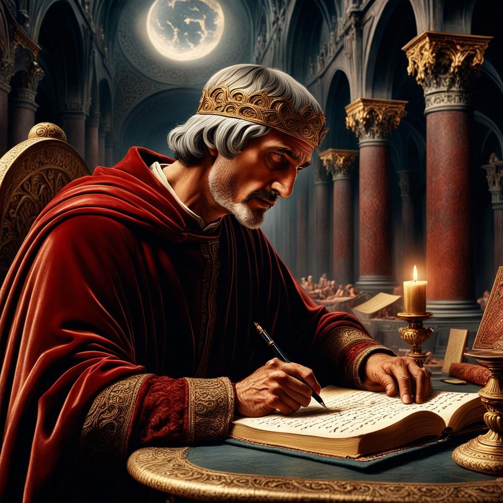 Dante Alighieri Writes The Divine Comedy