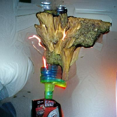 Tree Stump Bong: An AI Interpretation