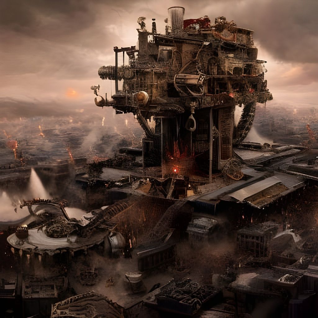 Rage Against the Machine: Digital Matte Painting