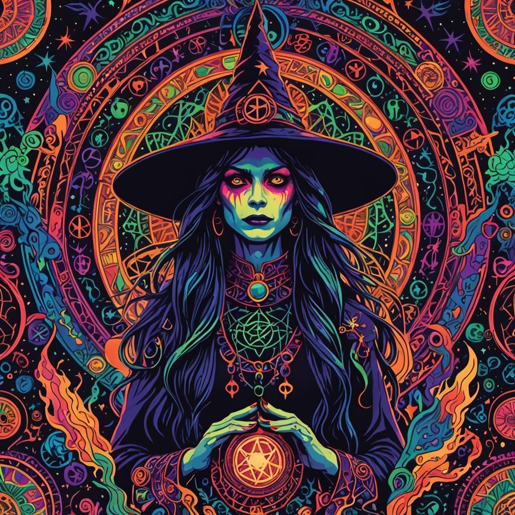 Psychedelic Witchcraft in Reactive RGB Colors