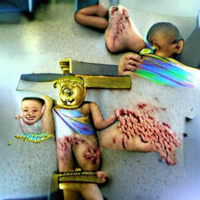 AI Interpretation of a Blank Prompt