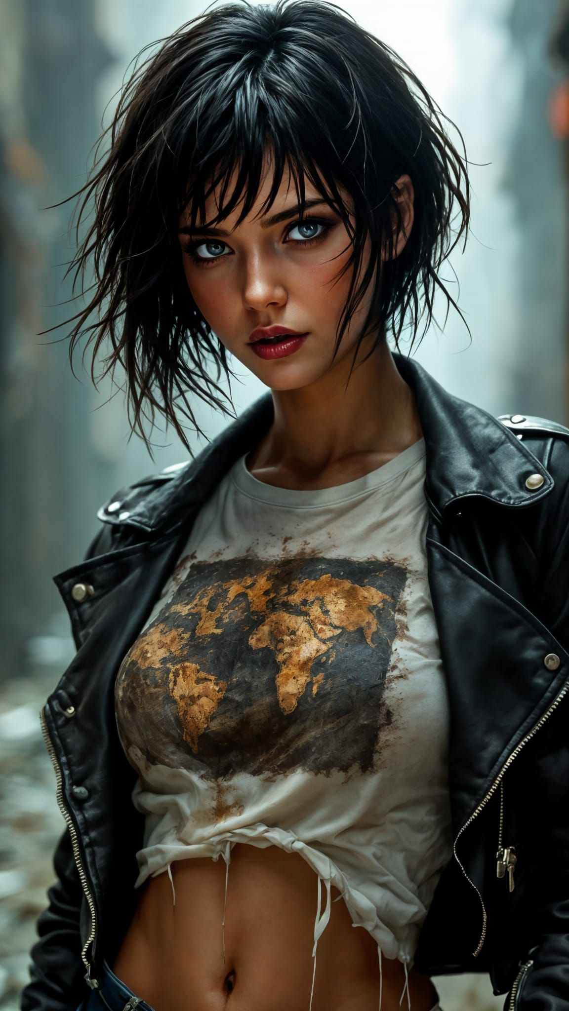 Surreal Fantasy Concept Art of a Corrupted Lois Lane