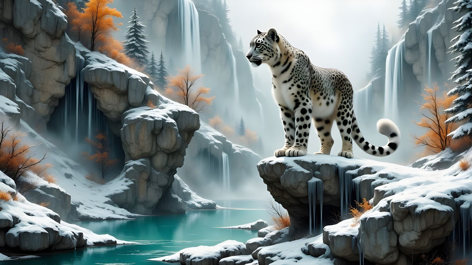 Nature 14 ~ Snow Leopard