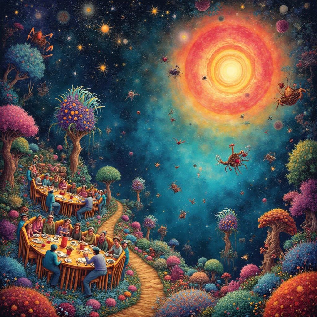 Psychedelic Utopia: Bizarre Creatures at Cosmic Café