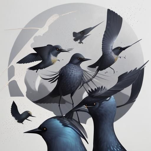 Mesmerizing Murmur of Starlings in Flight