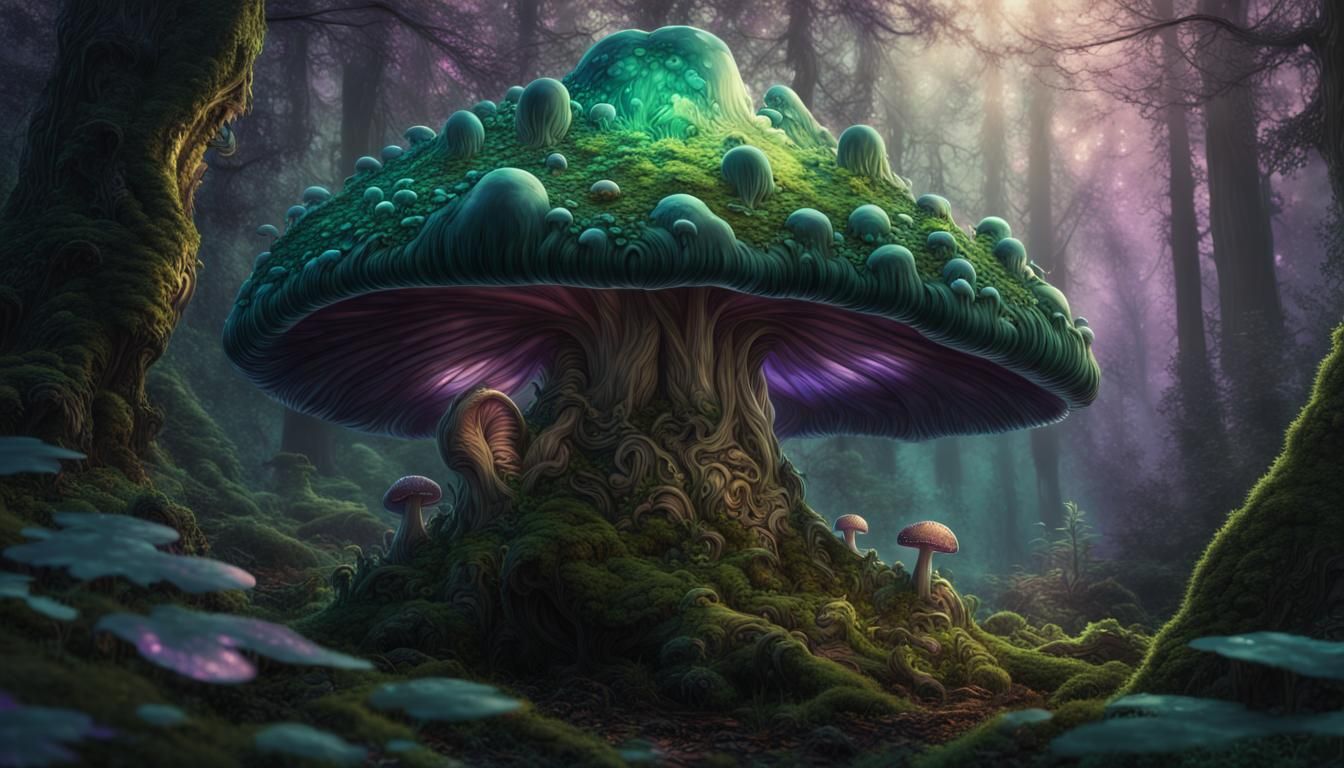Toad mushroom