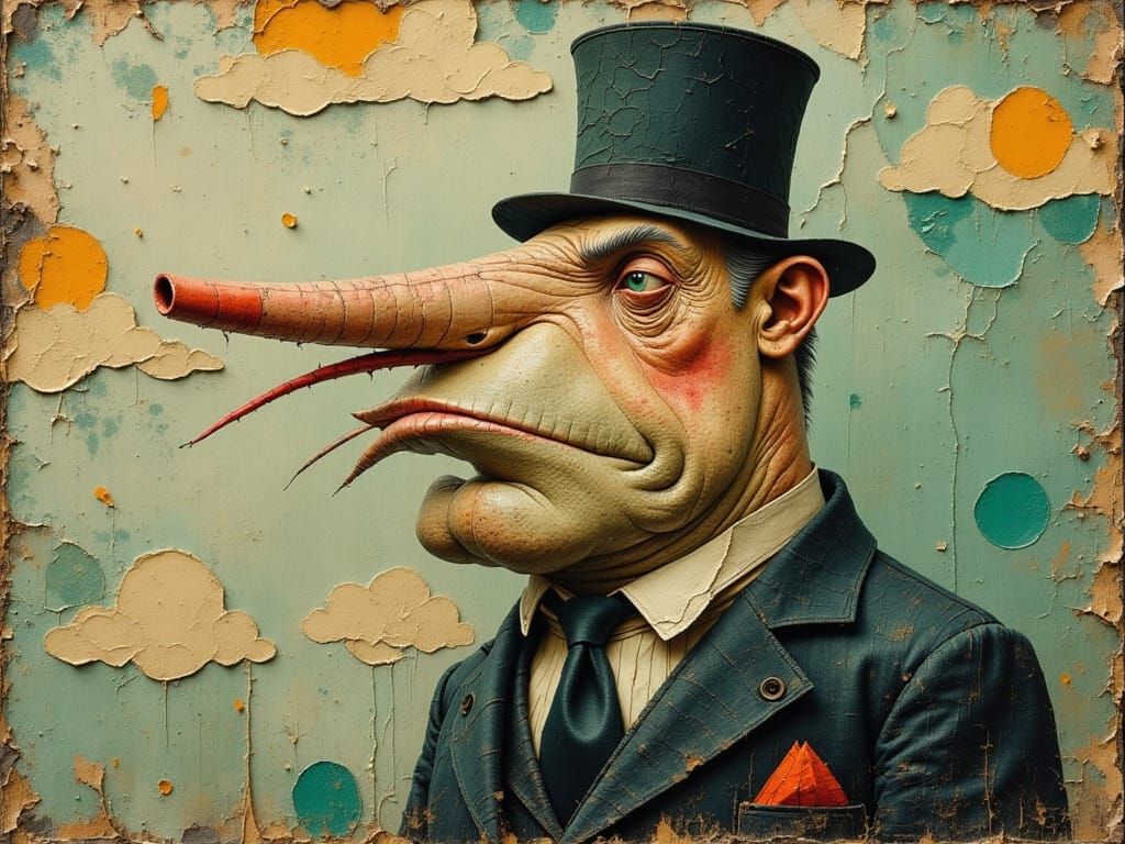 Whimsical Dali-Inspired Butler