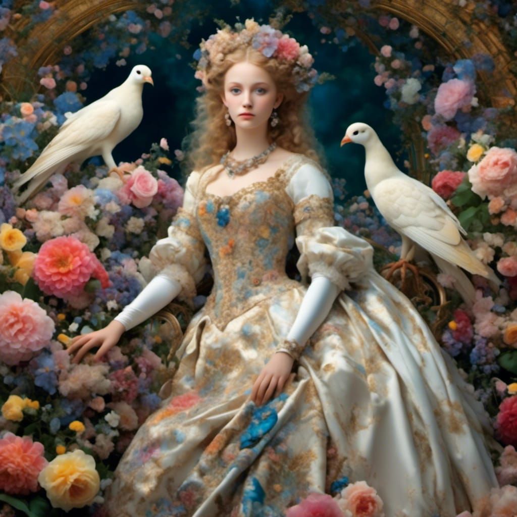 Hyperrealistic Animal Portrait with Intricate Details