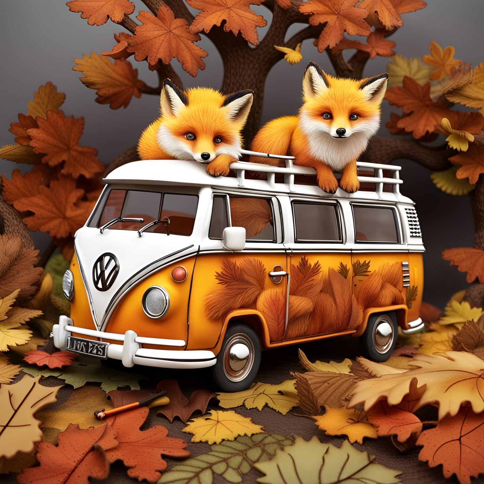 Foxes Camper Van #5, Masterplayer