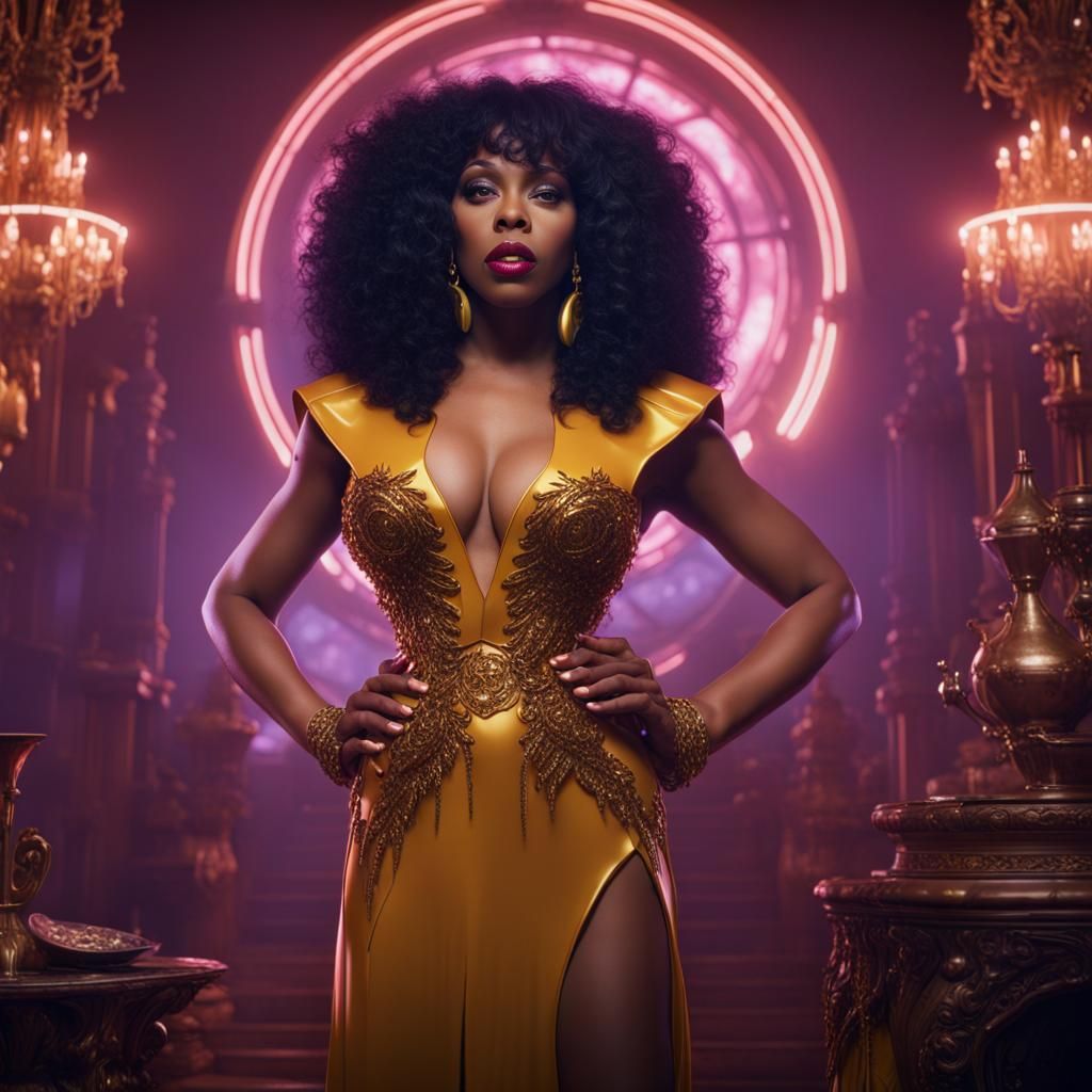 Donna Summer Bad Girls Matte Painting