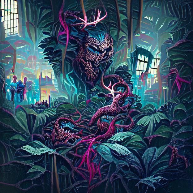 Eldritch Jungle Digital Art