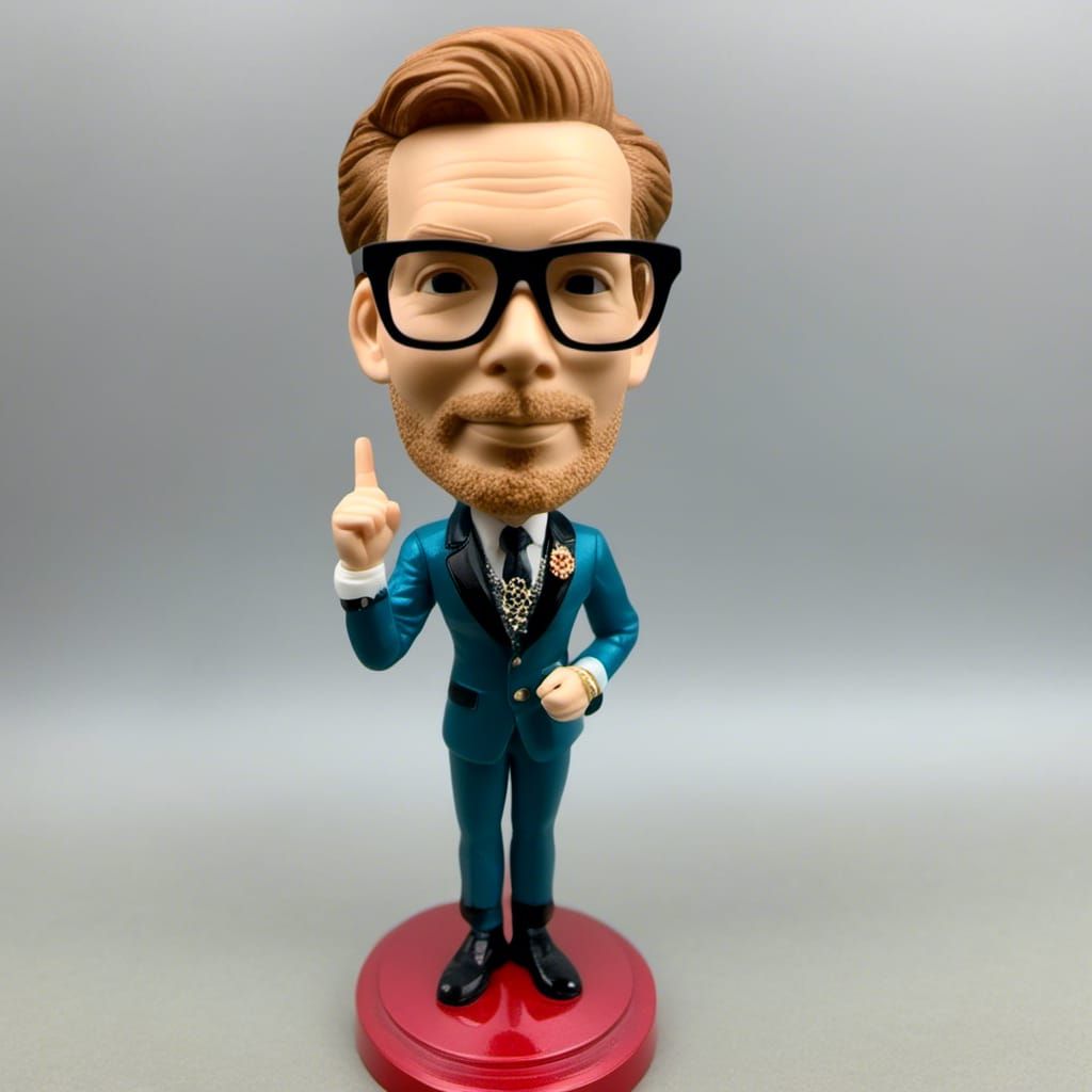 Austin Powers Bobblehead in 70s Style