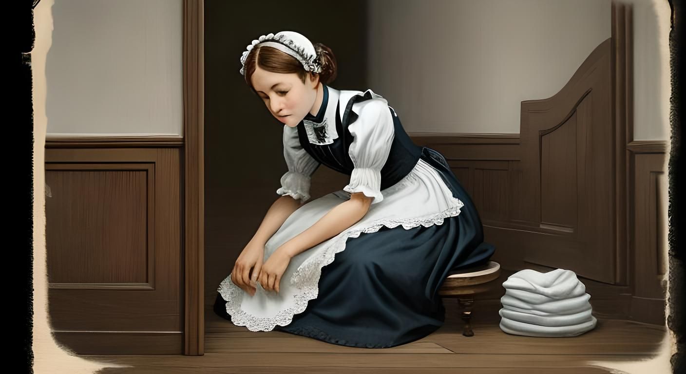 Victorian Maid at Work