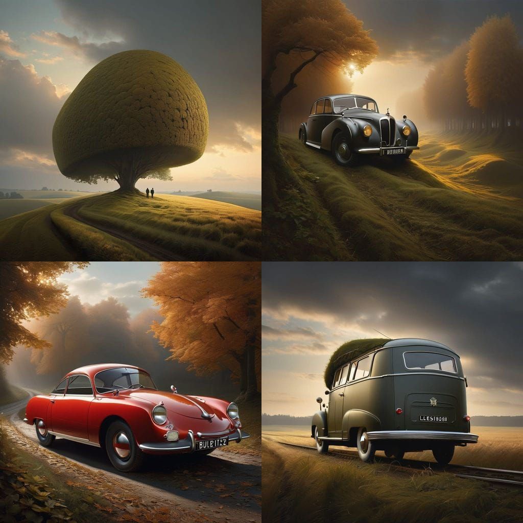 Abstract Geometric Art in the Style of Leszek Bujnowski