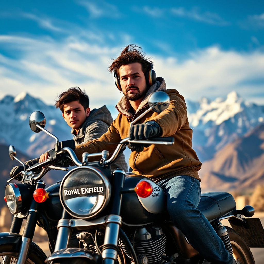 Brothers' Motorcycle Adventure in the Himalayas
