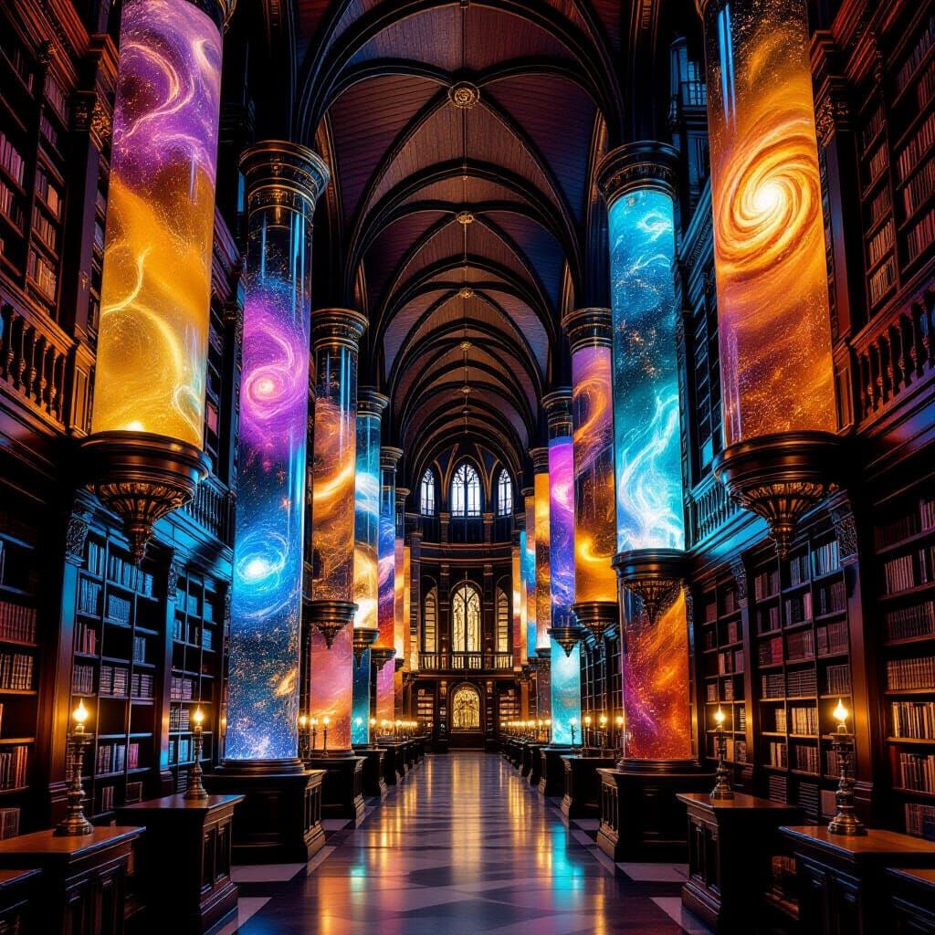 Library of Scented Colors in Glass Vials