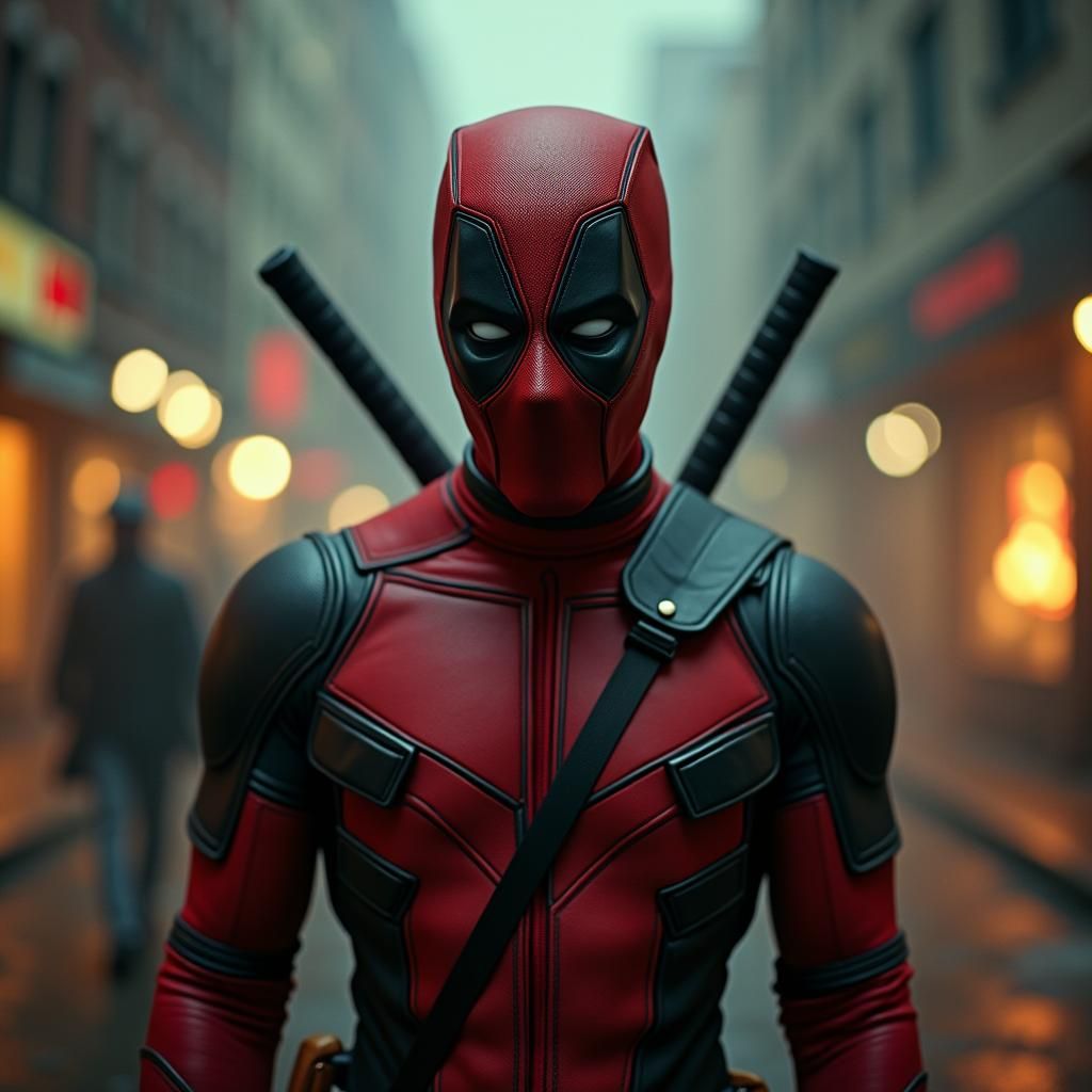 Ghost Face Deadpool Mashup in Cinematic 4K