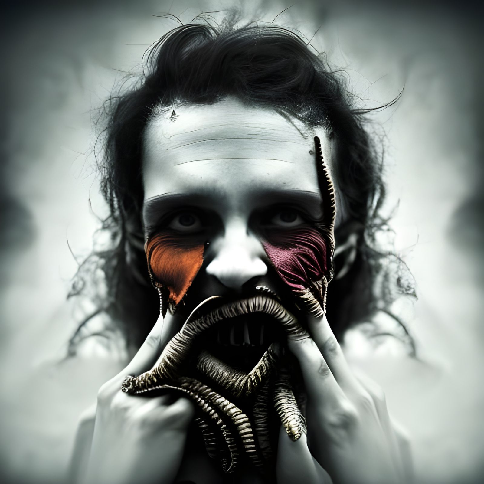 Harlequin Cthulhu Devouring Dream Fractals