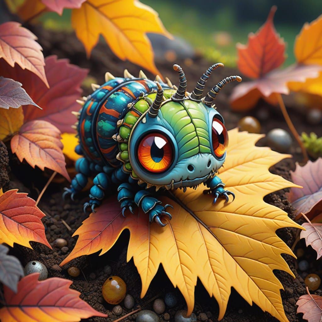 Clearly Tiny Caterpillar