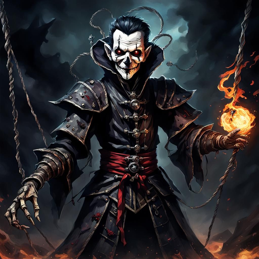 A derelict of dark summoned from the ashes The puppet master congregates all the masses Pulling string, twisting minds a...