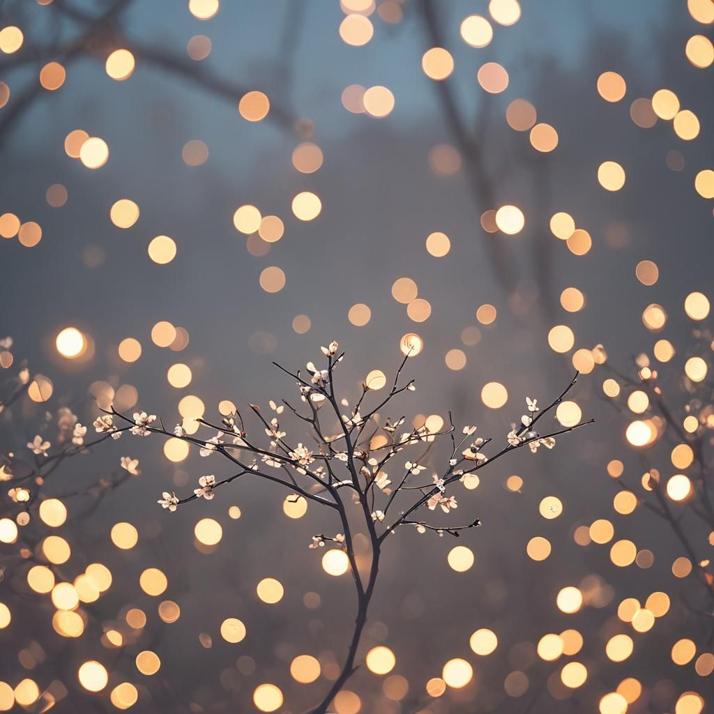 Professional Photography with Bokeh and Natural Lighting