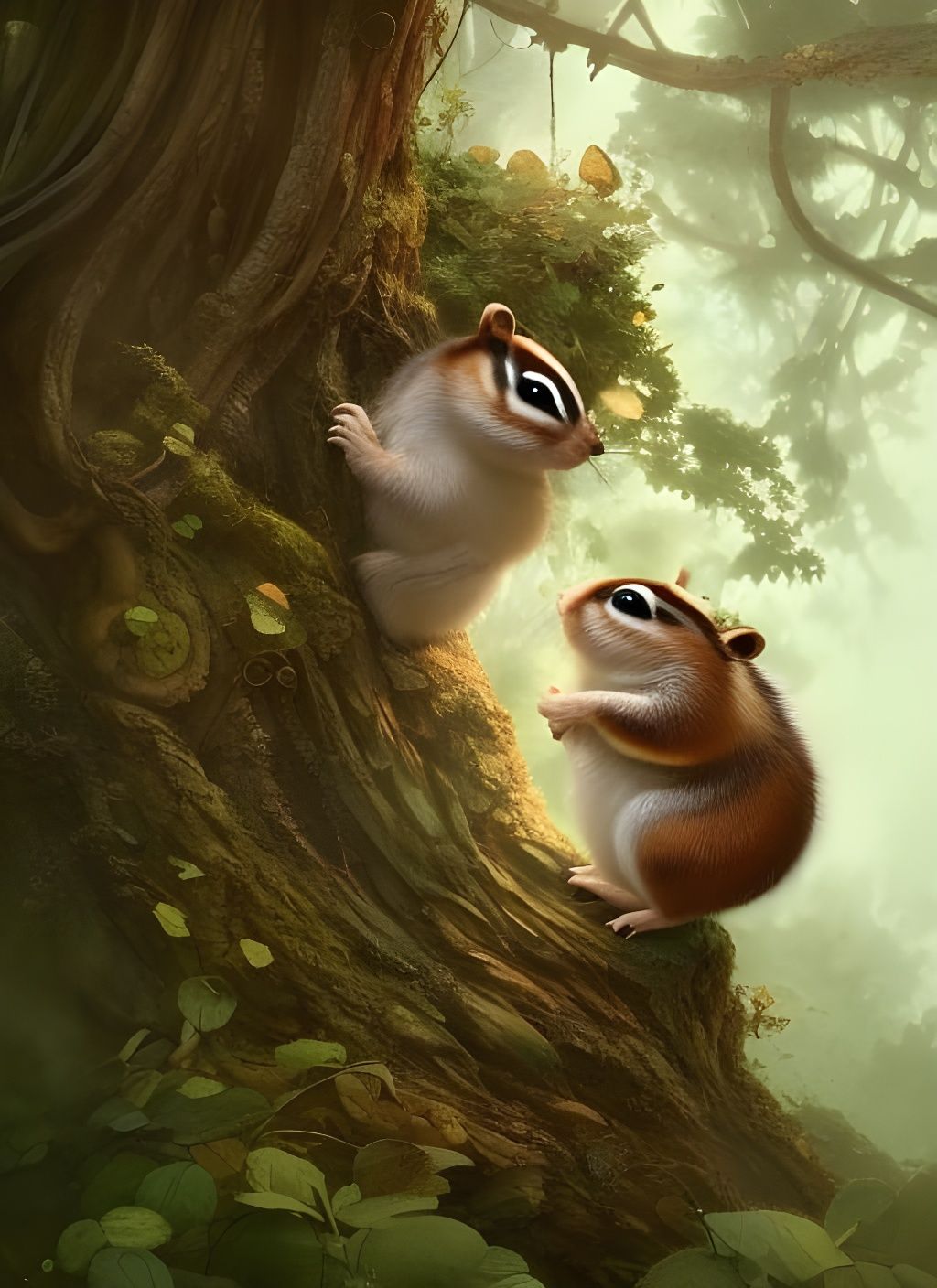 Chubby Chipmunks (planning something terrible)