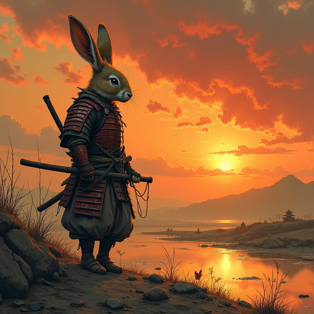 Rabbit Samurai