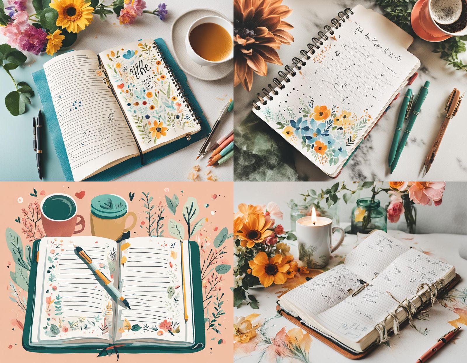 AI Image of Journaling for Mental Health