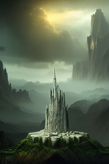 Celebratory Cake: Epic Digital Matte Painting