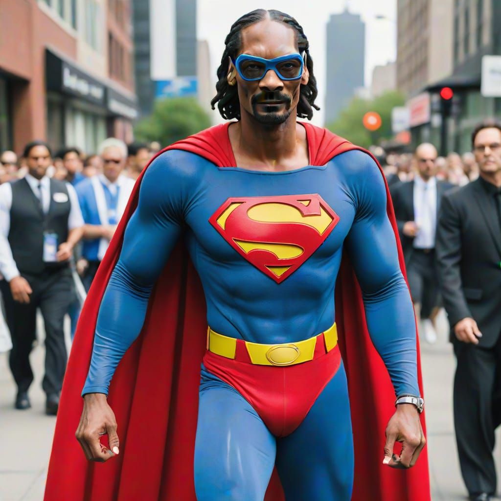 Snoop Dogg as Superman