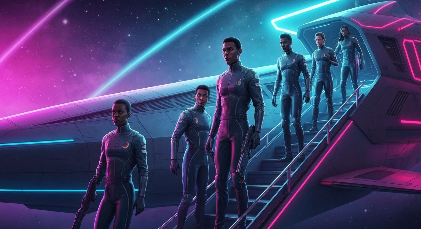 Diverse Crew Embarks on Starship Journey