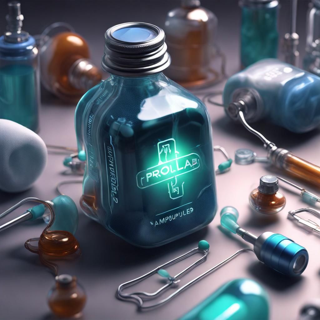 Medical Devices and Ampules with Prolab Logo