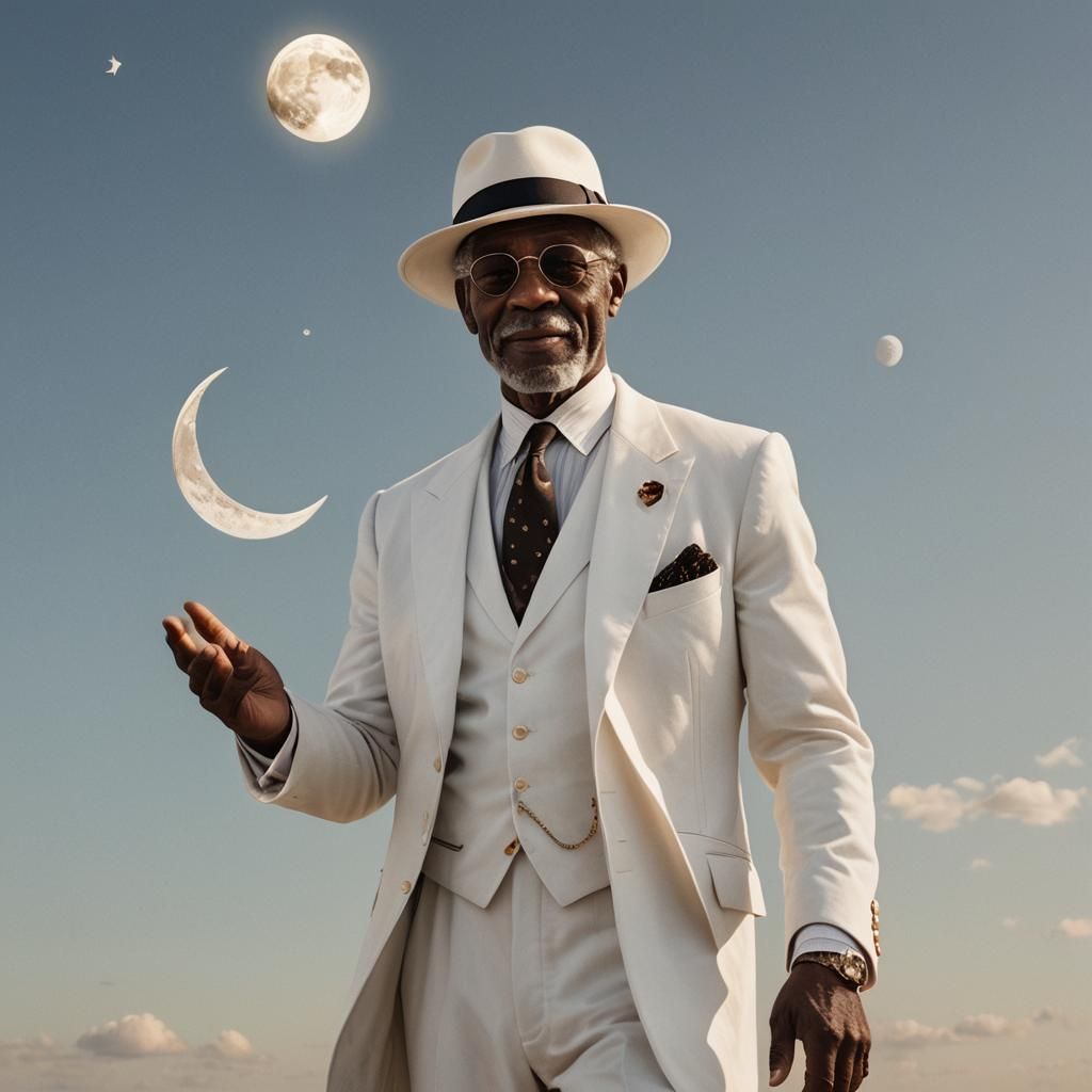Dapper Gentleman Balances Sun and Moon