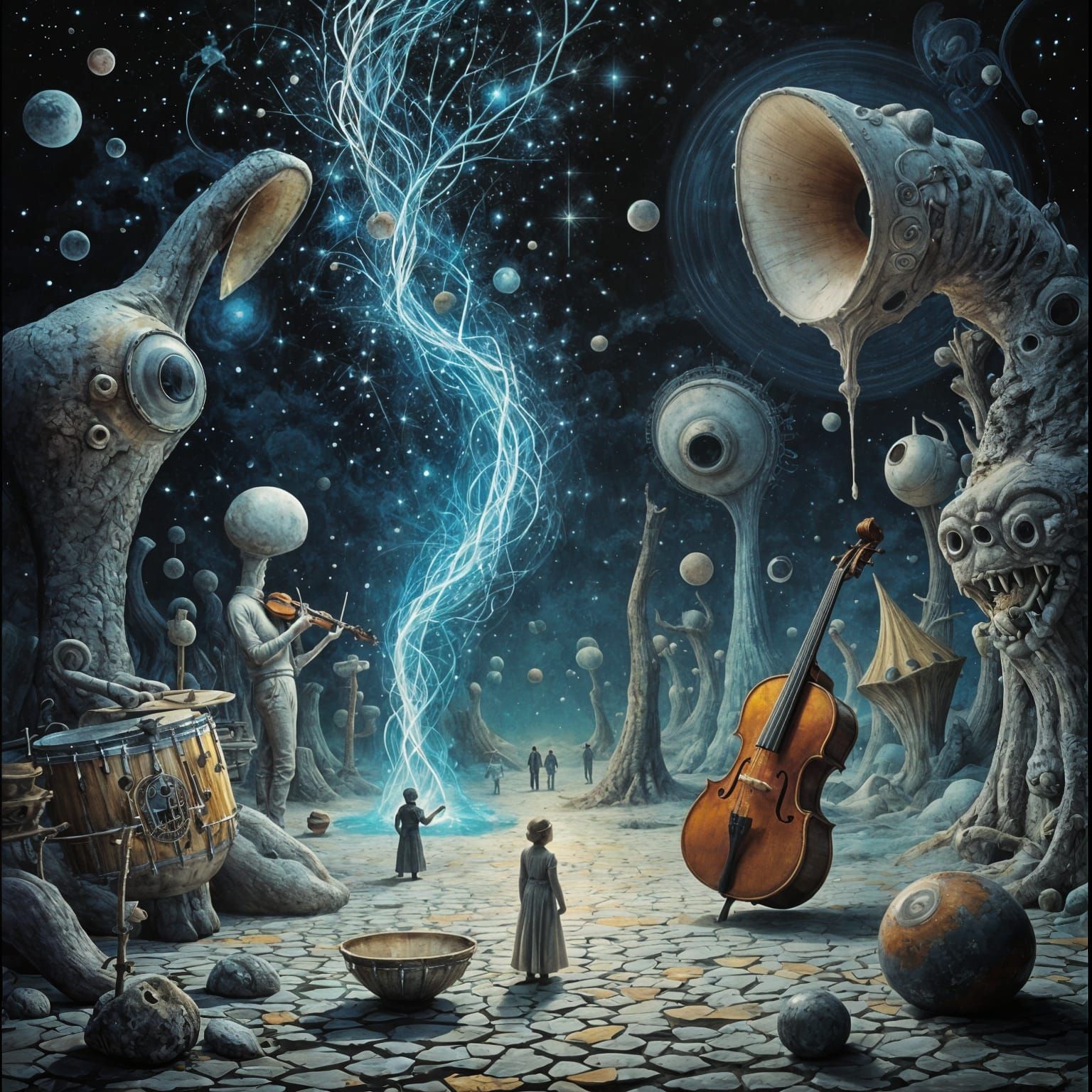 Melancholic Piano Composition in Shadowy Mood