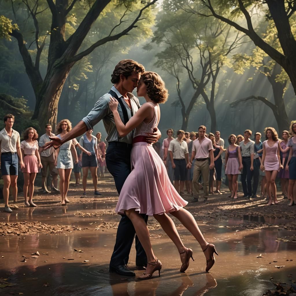 Patrick Swayze in Dirty Dancing: Detailed Concept Art