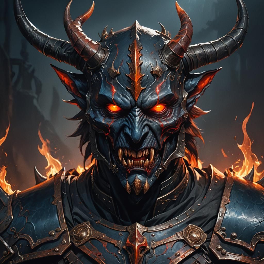 Dark Fantasy Blutbaden Portrait in Moody Lighting