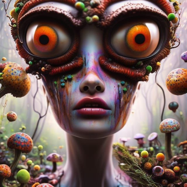 Fungi Girl 7932