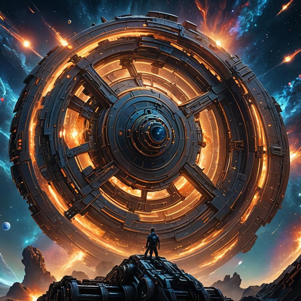 Guardian of the Galaxy Time Travel Engine in Cosmos