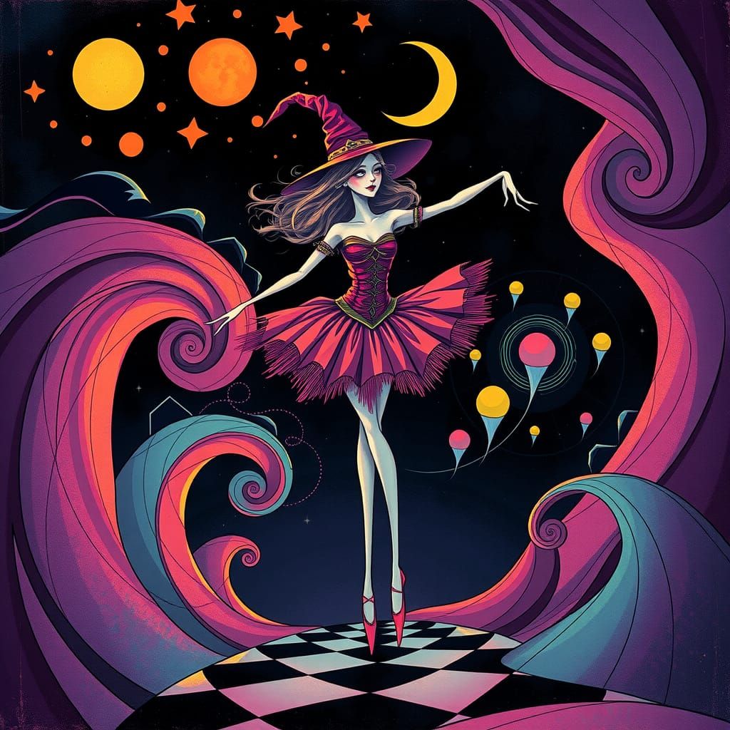 Ballerina Witch 02:  When Samhain Is Just Around The Corner....