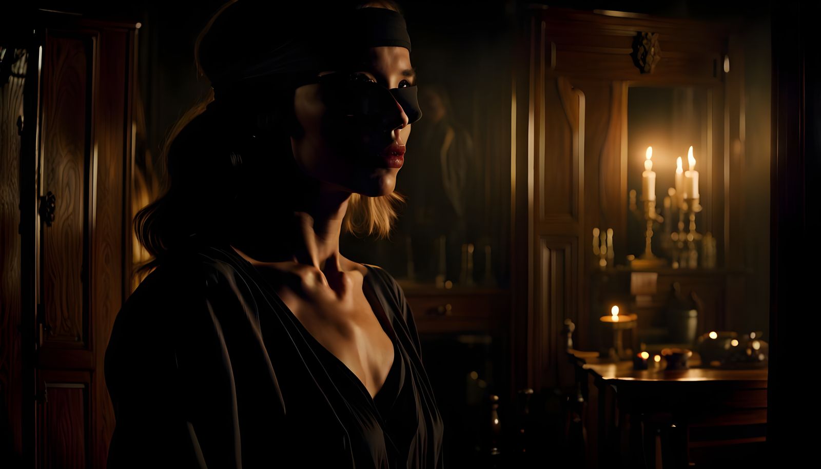 Eerie Skeleton in Closet, Bird Box Concept