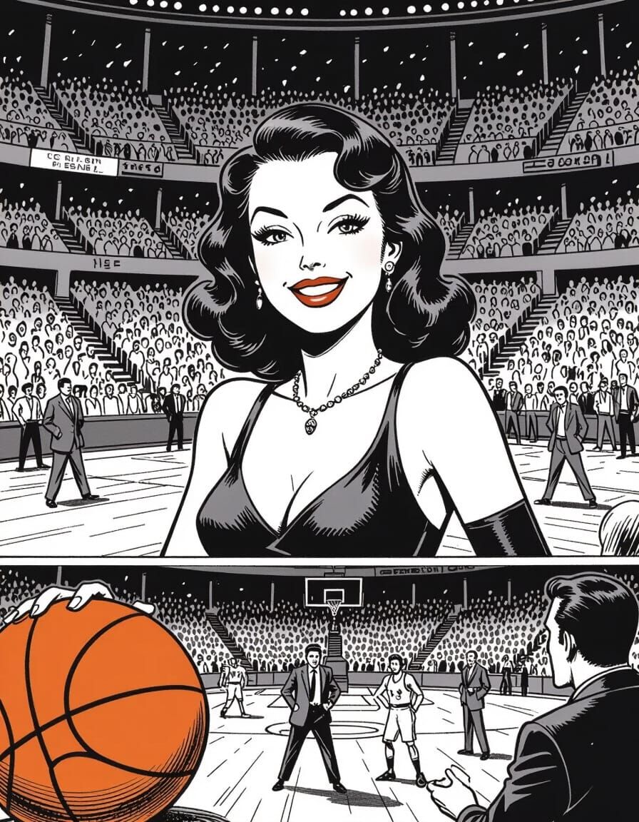 Rita Hayworth in HIJINX ENSUE