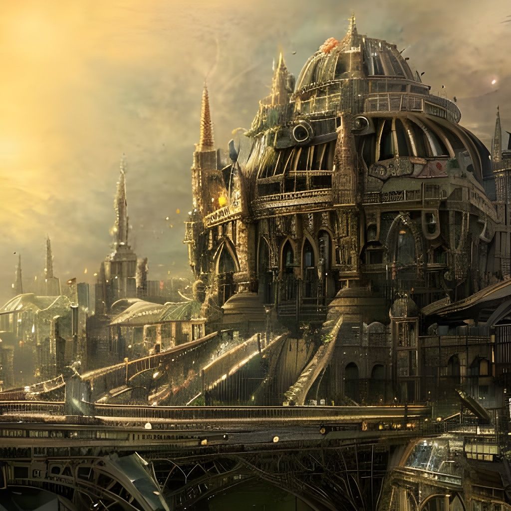 AI Image of a Majestic Cathedral