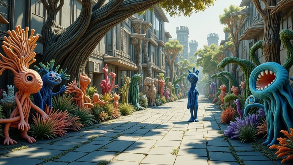 Edgar had never expected a city stroll to be that entertaini...