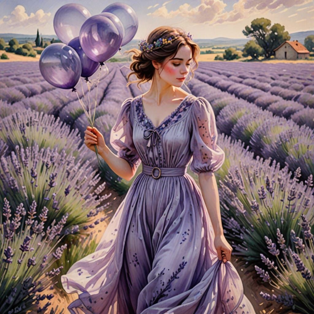 Lilac Dream in Whimsical Style