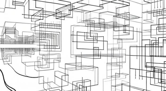 Complex Graphic Music Notation in High Contrast