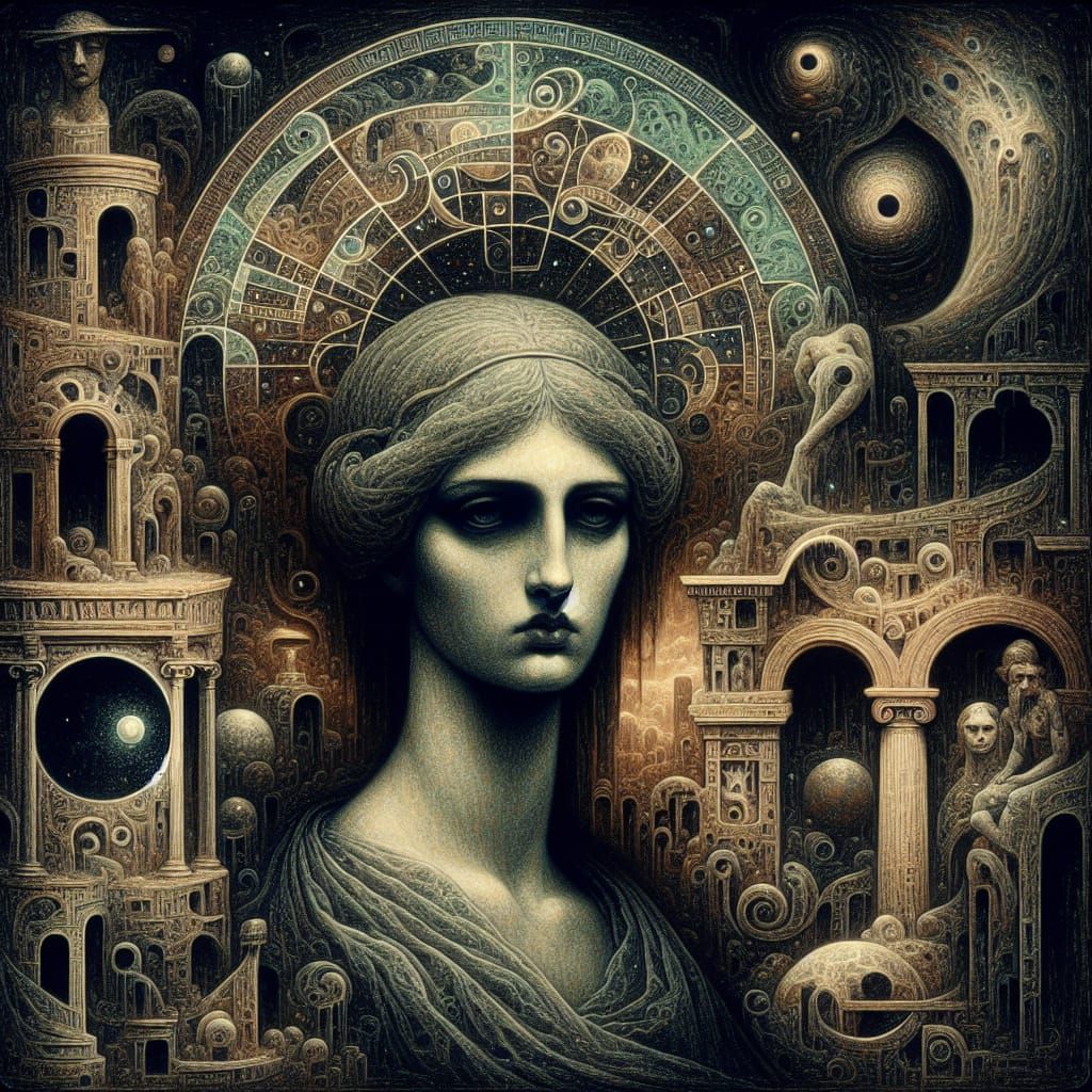 Xanthippe, Zodiac, Beksiński