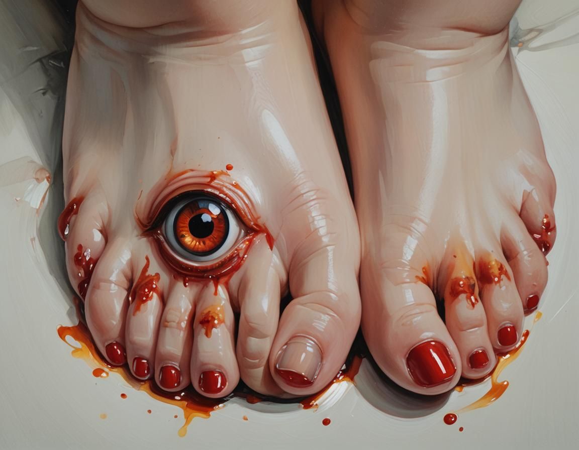 Eye Love Scary Feet 👁️💙😱🦶🏼🦶🏼