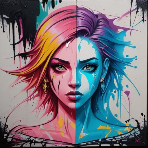 Graffiti Art of an Independent Woman